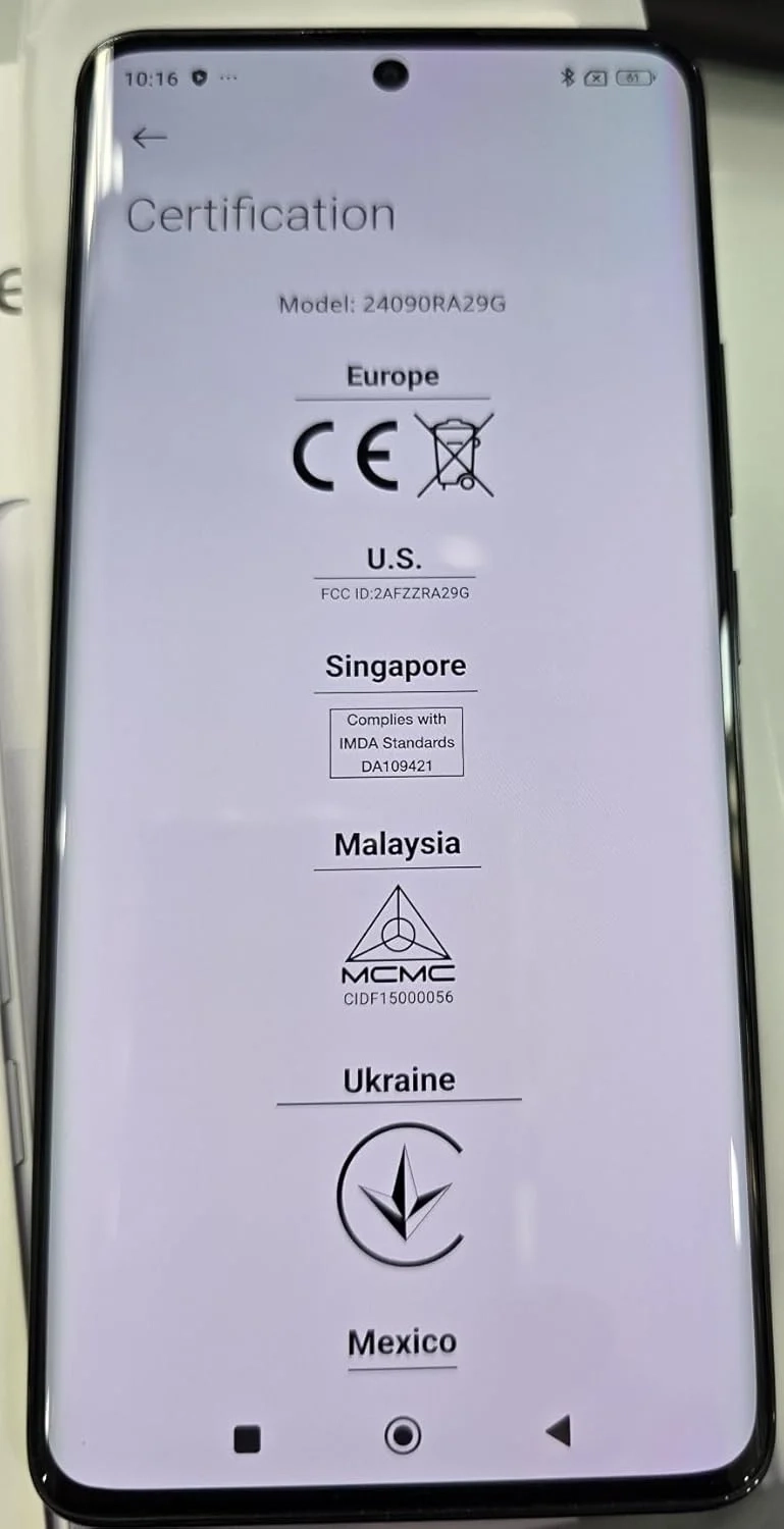 Xiaomi Redmi Note 14 Pro 5G Unlocked Smartphone, 256GB 8GB RAM, 6.67" 120Hz AMOLED, 200MP Pro Camera - Lavender Purple (Global Model for T