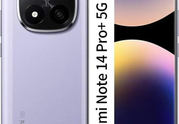 Xiaomi Redmi Note 14 Pro+ 5G Unlocked Smartphone, 512GB 12GB RAM, 200MP Pro Camera, 6.67" 120Hz Display (Lavender Purple) - Global Model for T