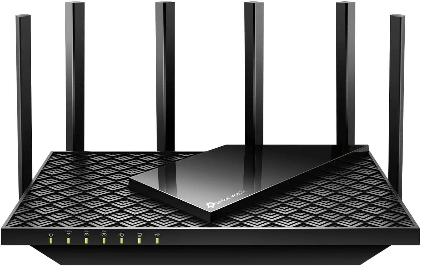 TP-Link AXE5400 Tri-Band WiFi 6E Router (Archer AXE75), 2025 PCMag Editors' Choice, Gigabit...