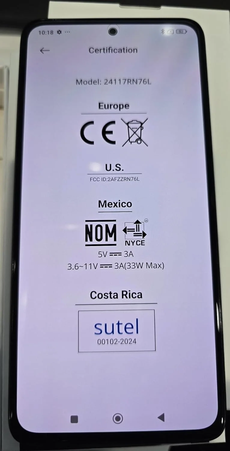 Unlocked Xiaomi Redmi Note 14 4G LTE Smartphone - 128GB 6GB RAM, 6.67" 120Hz Display, 108MP Camera, Dual SIM, Global Version (Ocean Blue) for T