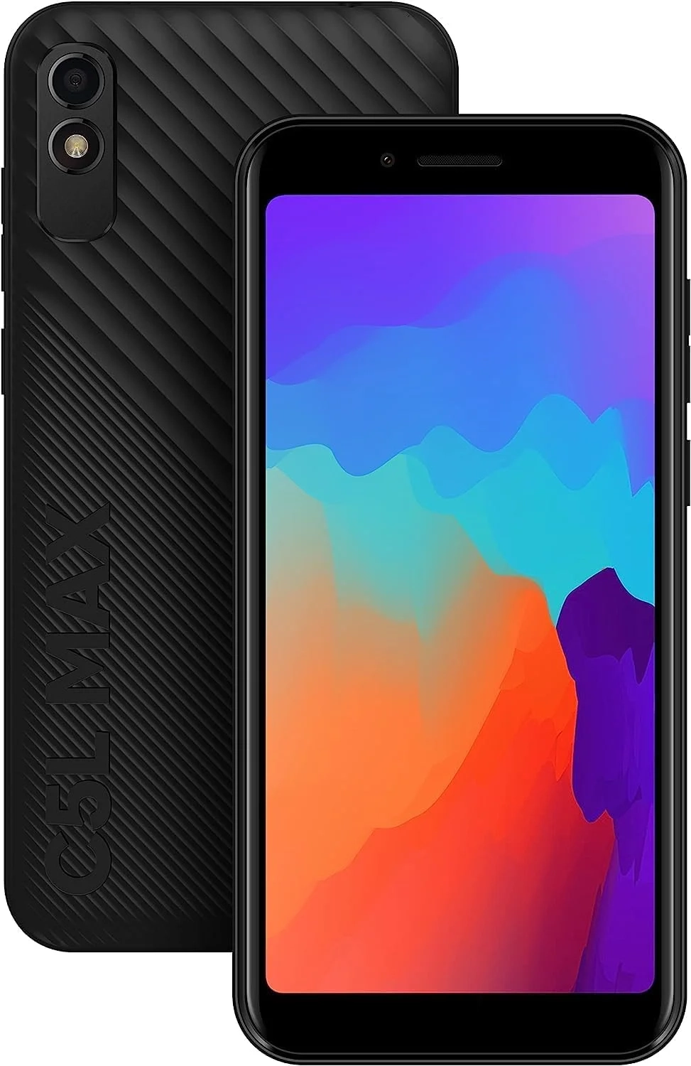 BLU C5L MAX 2024 Unlocked Smartphone: 32GB Black with 5.7" Display and All