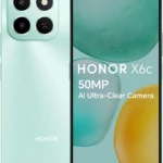 HONOR X6c Unlocked Smartphone, 128GB 6GB RAM Dual SIM 4G LTE GSM Factory Unlocked (Ocean Cyan) International Version