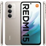 Xiaomi Redmi 15 4G LTE Unlocked Smartphone, 256GB 8GB RAM, 6.9" Display, 50MP Camera, Dual SIM, Titan Gray - Compatible with T