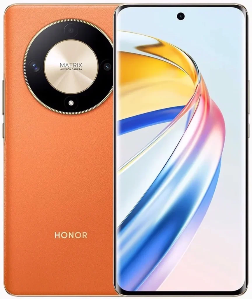 HONOR X9B 5G Unlocked Smartphone, 256GB 12GB RAM, 6.78" AMOLED Display, 5800mAh Battery, Triple Camera (Sunrise Orange, International Model)