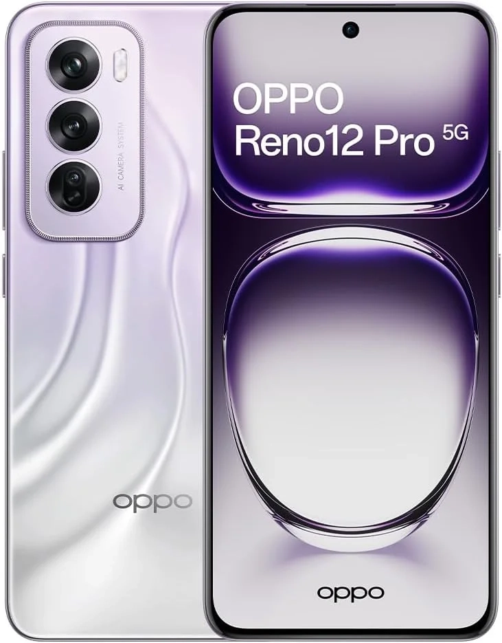 OPPO Reno12 Pro 5G Unlocked Smartphone, 512GB 12GB RAM Dual-SIM International Version, 6.7" Display, 50MP Camera, 5000mAh Battery