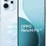 OPPO Reno14 FS 5G Unlocked Smartphone: 512GB Storage 12GB RAM, Dual SIM GSM International Version (Blue)