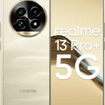 realme 13 Pro+ 5G Unlocked Smartphone, 256GB 8GB RAM, 6.7" AMOLED Display, 120Hz, 50MP Sony Camera, 5000mAh Battery, Fast Charging, Monet Gold (International Version)
