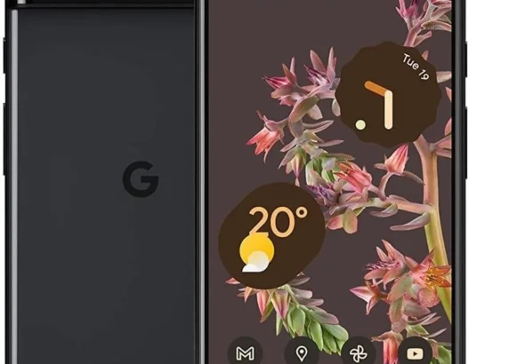 Google Pixel 6 Unlocked 5G Smartphone, 128GB Stormy Black