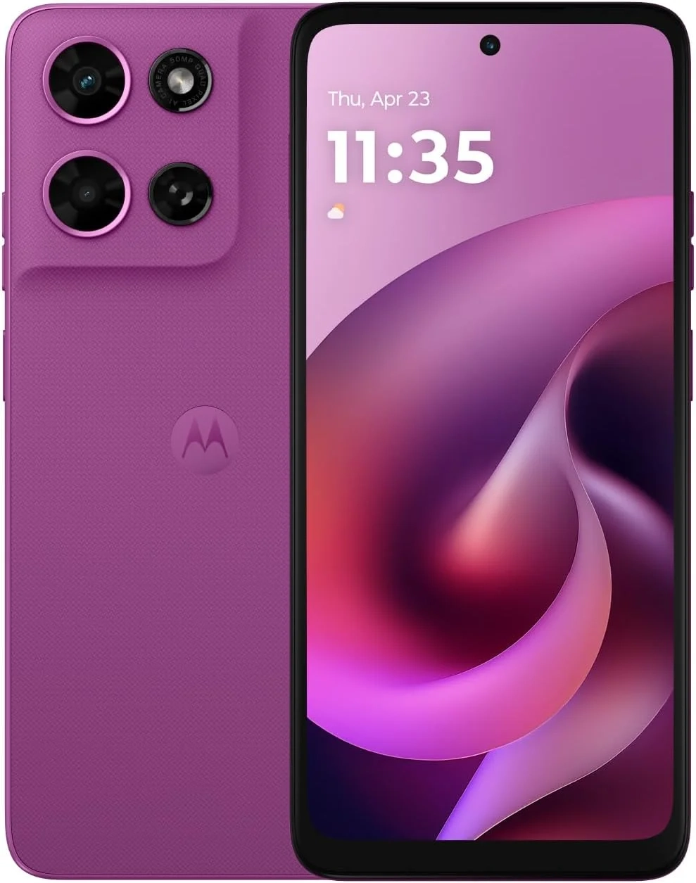 Motorola Moto G 2026 Unlocked Smartphone (128GB, Pantone Cattleya Orchid)