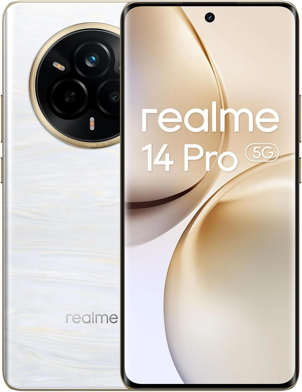 realme 14 Pro 5G Smartphone (8GB RAM, 256GB Storage) in White