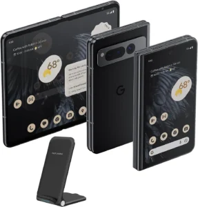 Google Pixel Fold Unlocked 5G Smartphone: 7.6" OLED Foldable Display, 256GB Storage, 12GB RAM, Triple Camera, 24