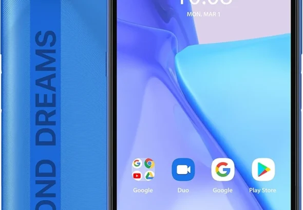 UMIDIGI Power 5 Unlocked Smartphone: 6150mAh Battery, 64GB Storage, 6.53" HD Display, 16MP Camera, Infrared Thermometer & Fingerprint Unlock