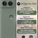 Motorola Moto Edge 60 Pro 5G Smartphone (512GB 12GB RAM) Unlocked - 50MP Triple Camera, 6.7" Display, Dual SIM