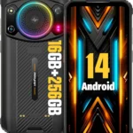 Ulefone Armor 21 Unlocked Rugged Smartphone with 122dB Loudest Speaker, 64MP Camera, 9600mAh Battery, 16GB RAM 256GB, IP68 Android 14 Outdoor Phone
