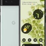 Google Pixel 6 Unlocked 5G Smartphone, 128GB in Sorta Seafoam