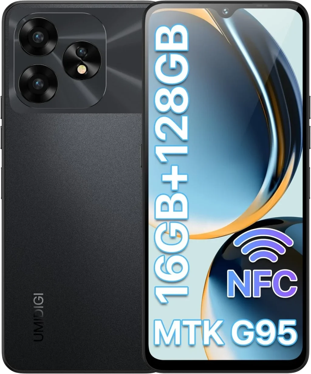 UMIDIGI A15T Unlocked Android Phone, 64MP AI Camera, 6.7" Ultra