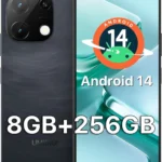UMIDIGI G9T Unlocked Smartphone, 8GB RAM 256GB Expandable to 1TB, 6.75" HD+ Display, 5000mAh Battery, Android 14, Dual SIM 4G Cell Phone