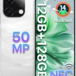 UMIDIGI G9C Unlocked Smartphone: 12GB RAM 128GB Storage (Expandable to 1TB), 6.75" HD+ 90Hz Display, 50MP Camera, 5000mAh Battery, Android 14, NFC, Face Unlock