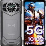 DOOGEE S200 Rugged Smartphone Unlocked 5G: 256GB+32GB RAM, 10100mAh Battery, 100MP Camera & 120Hz Display for Durability and Performance