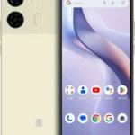 BLU K2 Unlocked Smartphone with 6.88" HD+ Display, 13MP Camera, 64GB Storage, 5000mAh Battery and Android 15 (US Version, Cream)