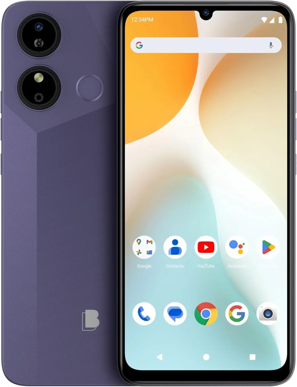 BLU G44 Unlocked Smartphone (2024) - 6.8" HD+ Display, All-Day Battery, 64GB Storage & Triple 13MP Camera - US Warranty