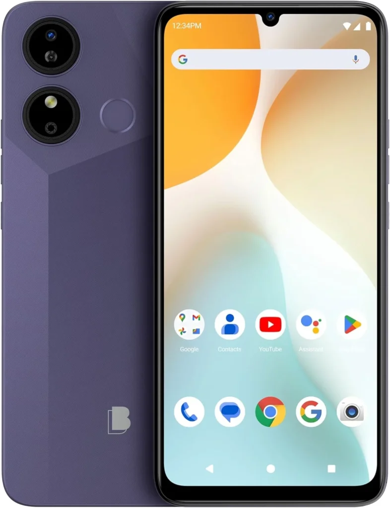 BLU G44 Unlocked Smartphone (2024) - 6.8" HD+ Display, All-Day Battery, 64GB Storage & Triple 13MP Camera - US Warranty