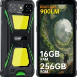 OUKITEL G5 Rugged Smartphone Unlocked, 6300mAh Battery, IP68 Waterproof, 6" HD Display, 256GB Storage, Dual Camping Lights
