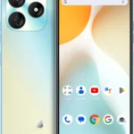 BLU G64L Unlocked Smartphone (US Version) - 6.8" HD+ Display, 128GB Storage, 4GB RAM, Triple 13MP Camera, Light Blue