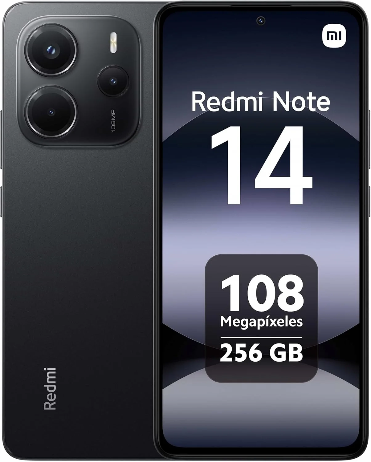 Xiaomi Redmi Note 14 4G LTE Global Version (256GB/8GB) - 6.67" 120Hz Display, 108MP AI Camera, Dual SIM for T-Mobile Mint Tello