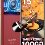 OUKITEL C60 Unlocked Smartphone with 10000mAh Battery, Android 15, 6.88" HD+ Display, 128GB Storage and 13MP Camera