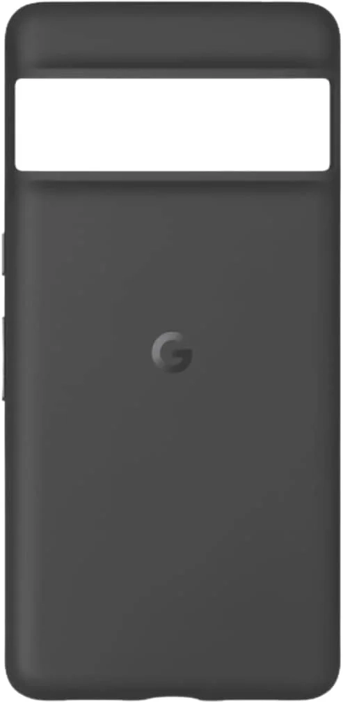 Google Pixel 7 Case, Protective Shockproof Cover with Raised Edges in Obsidian Black