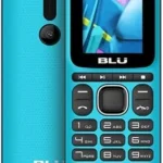 BLU Z4 Music Z250 Unlocked GSM Phone with Dual SIM, FM Radio, Flashlight, and VGA Camera in Cyan Blue