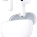 Honor Choice X7e Wireless Earbuds with Active Noise Cancellation, 40H Battery, Bluetooth 5.3, IP54 Water Resistant for Android and iOS (White)