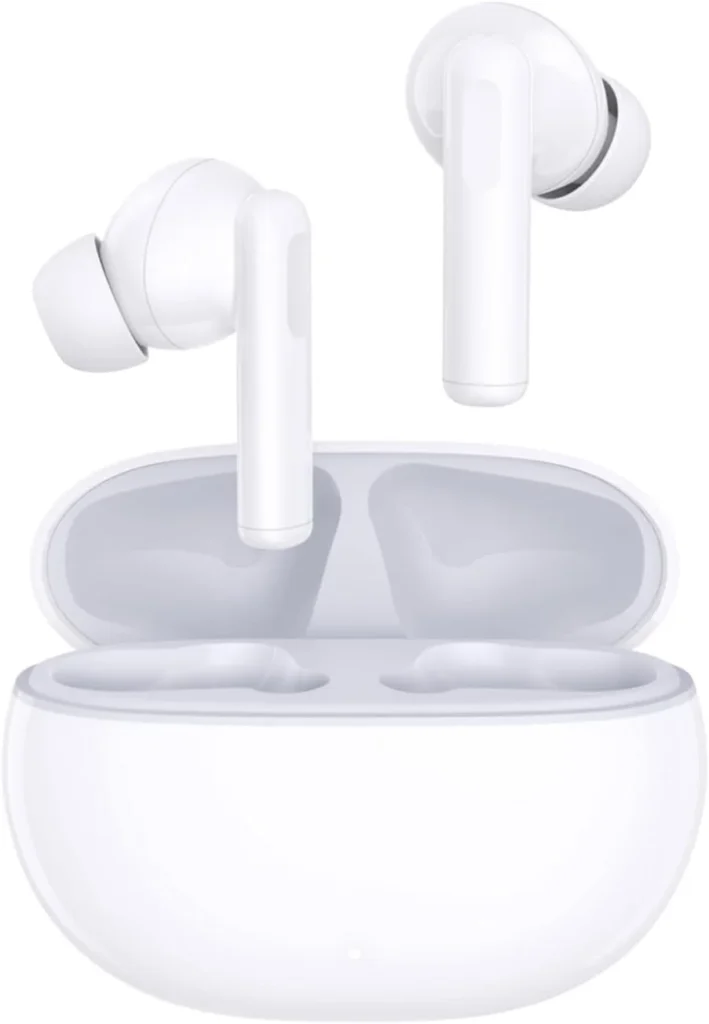 HONOR Choice X7i Wireless Earbuds with 45dB Noise Cancellation, 40 Hours Battery, IP54 Water Resistant, Comfort Fit Bluetooth Headphones in White