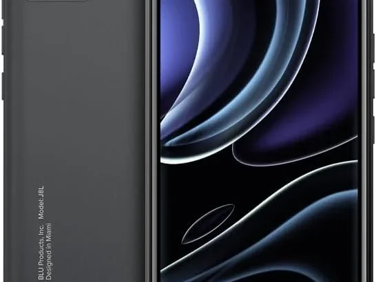 BLU J8L Unlocked Smartphone with 5.7" Display, 16GB Storage, Android 13, and US Warranty (2023, Grey)