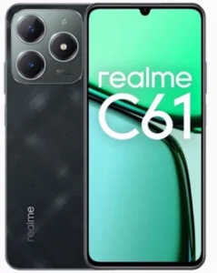 realme C61 Unlocked Smartphone, 256GB ROM 6GB RAM, 4G LTE Dual SIM GSM Android Phone (Dark Green) International Version