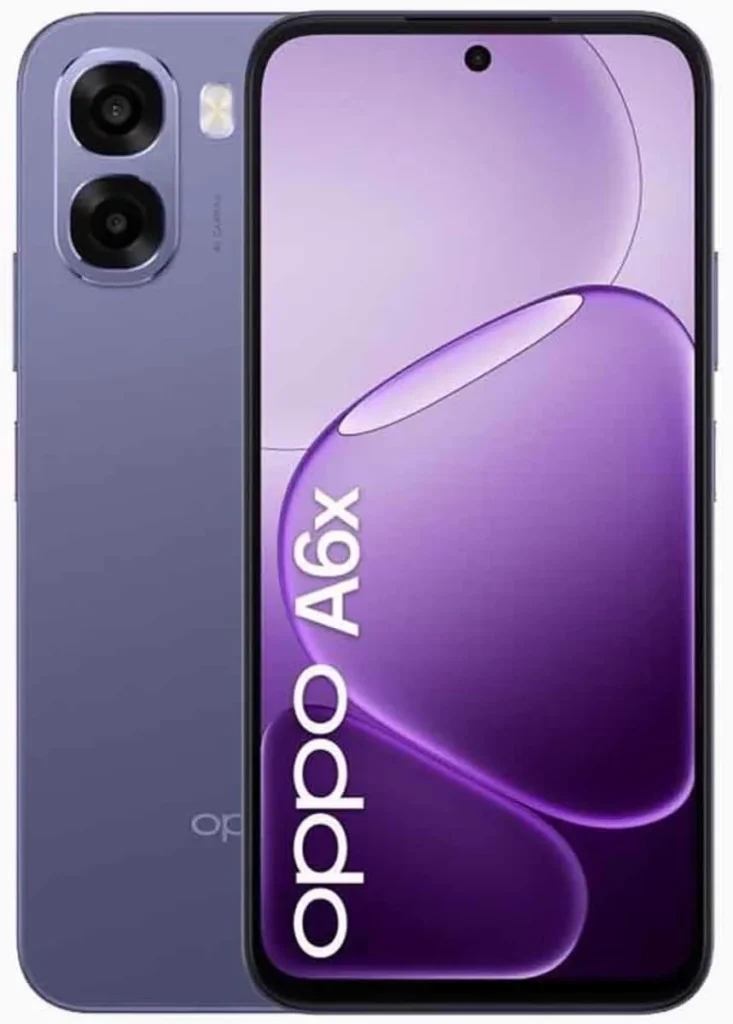 OPPO A6x 128GB 4GB RAM Unlocked 4G Smartphone Plum Purple