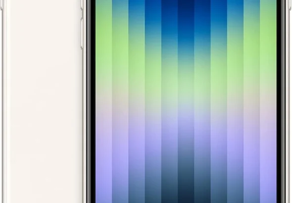 2022 Apple iPhone SE 64GB in Starlight (Locked) with Carrier Subscription Plan