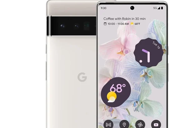 Google Pixel 6 Pro Unlocked 5G Smartphone, 256GB Cloudy White