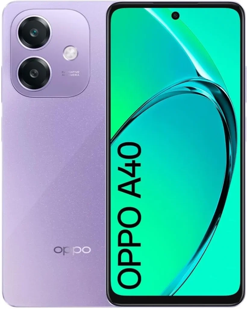 OPPO A40 128GB 4GB RAM Factory Unlocked Smartphone, 4G LTE Dual SIM GSM Cell Phone (Starry Purple) International Version