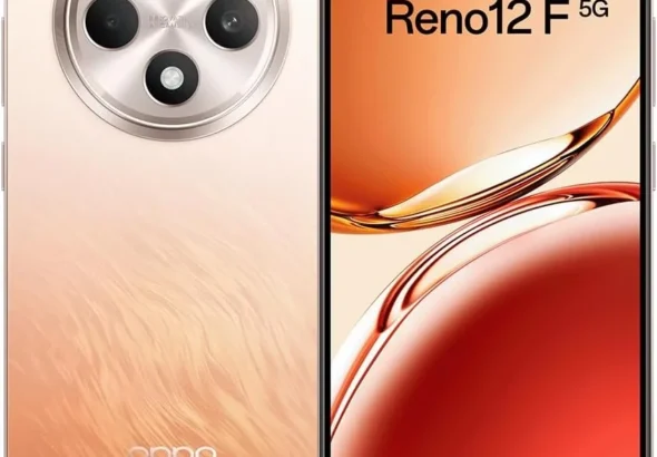 OPPO Reno12 F 5G Unlocked Android Smartphone, 256GB 8GB RAM, 6.67" Display, Dual SIM (International Model, Orange)