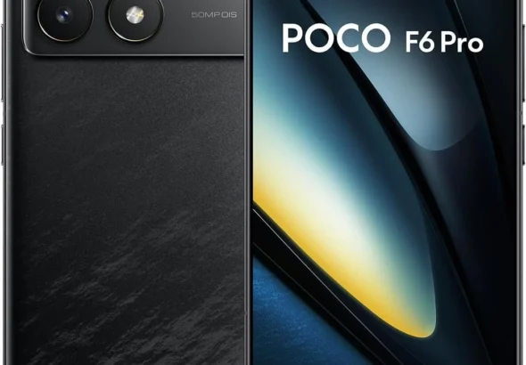 Xiaomi Poco F6 Pro 5G Unlocked Smartphone, 256GB 12GB RAM, 6.67" 120Hz Display, 50MP Triple Camera, Global Version for T