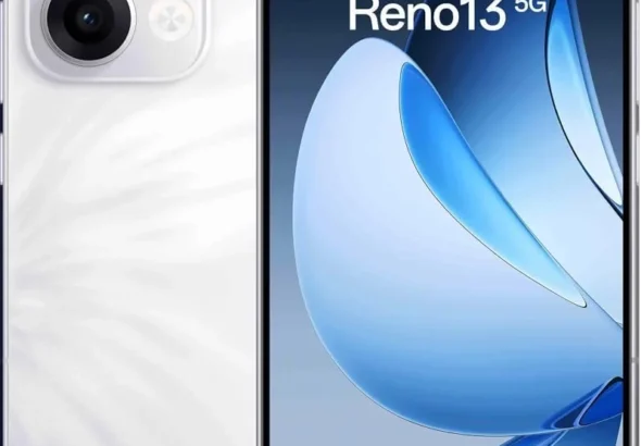 OPPO Reno13 5G Unlocked Smartphone, 256GB 12GB Dual-SIM, International Version (White)