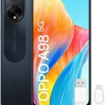Oppo A98 5G Unlocked Smartphone, 256GB 8GB RAM Dual SIM International Version, GSM Factory Unlocked Cell Phone in Cool Black