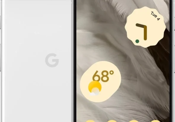 Google Pixel 7 128GB Unlocked 5G Smartphone (Snow)