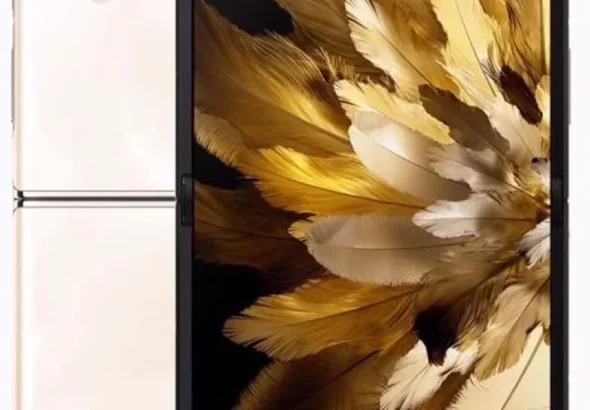 Oppo Find N3 Flip 5G Unlocked Smartphone, 256GB 12GB RAM, Global Version in Cream Gold (GSM Compatible)