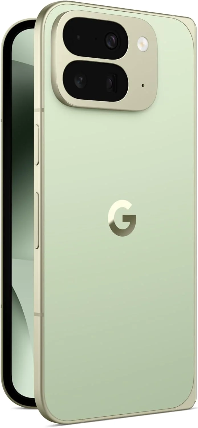 Google Pixel 10 Pro Fold Unlocked Smartphone (2025) - 256GB Jade, Foldable Display, Gemini AI & All
