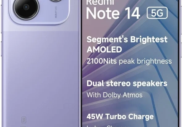 Xiaomi Redmi Note 14 5G Unlocked 256GB Lavender Purple