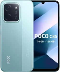 XIAOMI Poco C85 Unlocked Smartphone, 128GB 6GB RAM, 6.9" Display, 50MP Camera, Dual SIM, Compatible with T