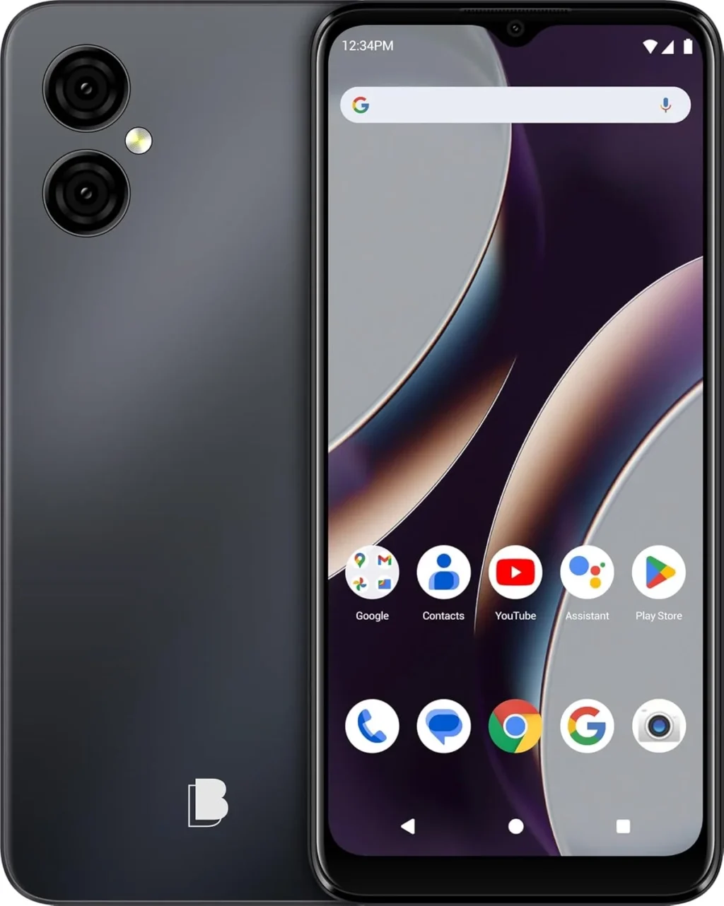 BLU G53 64GB Unlocked Android Smartphone (2023) | 6.5" HD+ Display, 5000mAh Battery, Dual Camera | GSM Unlocked | US Version